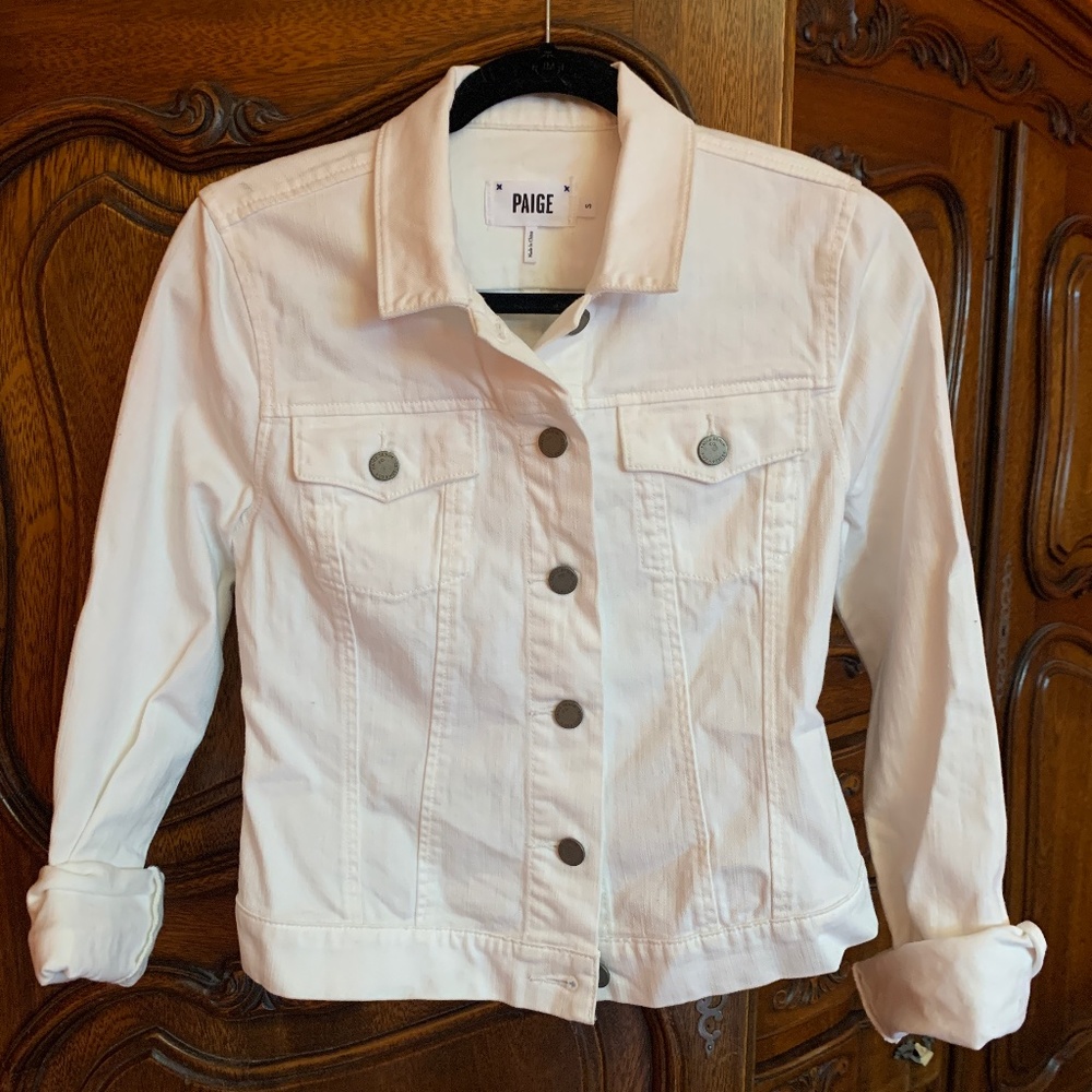 Paige white Vermont denim jacket